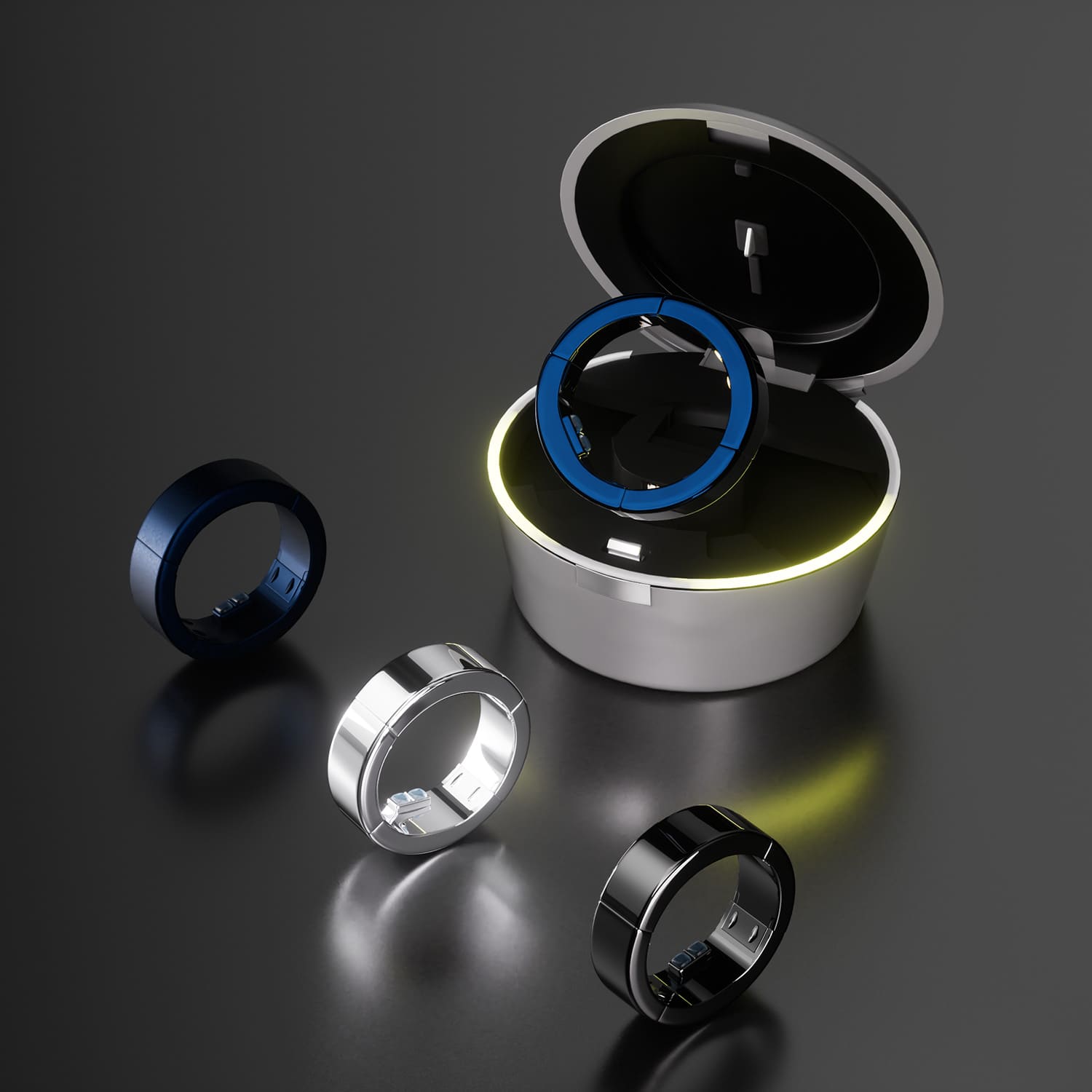 Sleep, SpO2 & Heart Health Smart Ring | Circul Ring Health Monitor ...