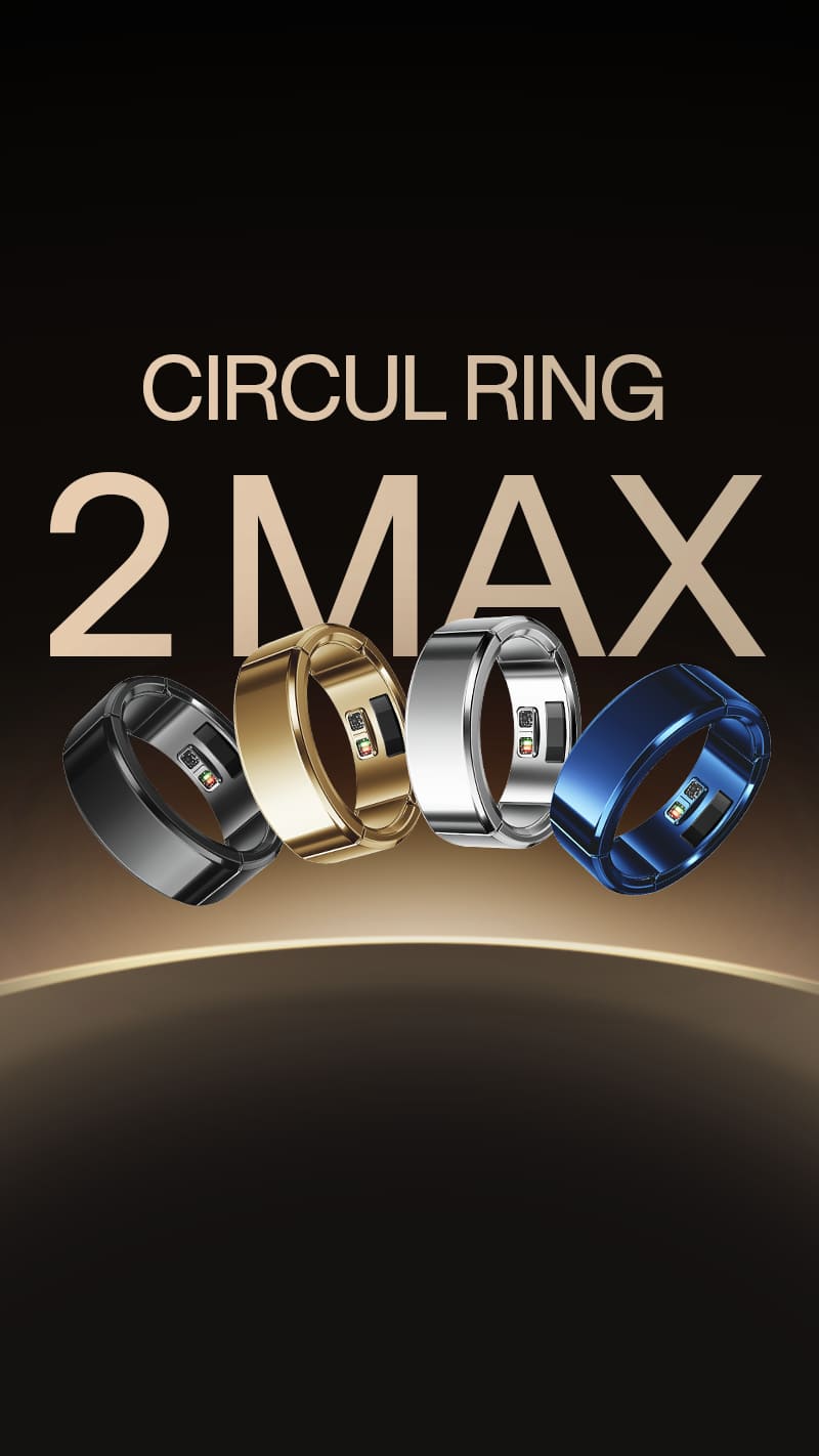 Circul Ring: 24/7 Health Tracking Ring | SpO2, Sleep & Fitness Ring ...